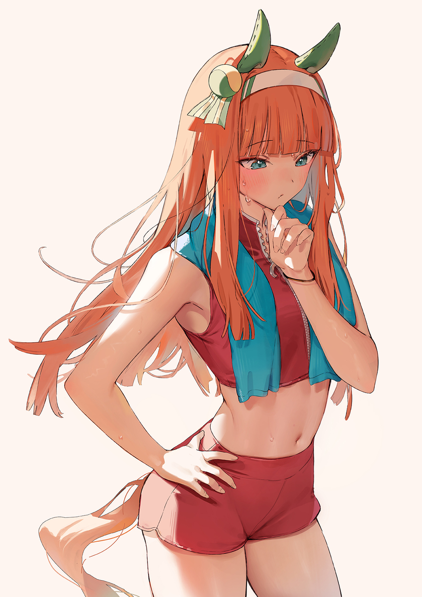This is a pixiv picture whose title is サイレンススズカ.