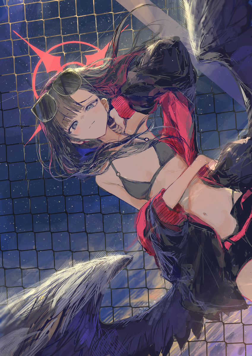 This is a pixiv picture whose title is Naughty Girl.