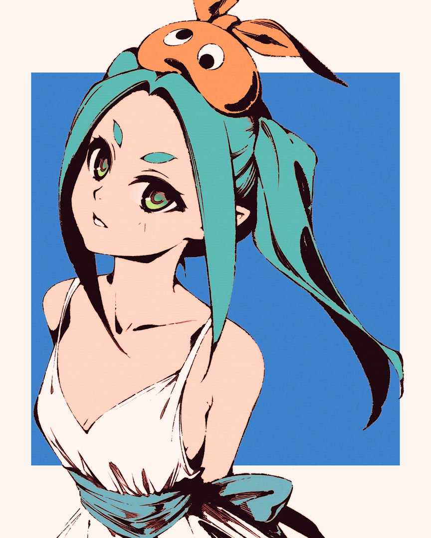 This is a pixiv picture whose title is yotsugi.