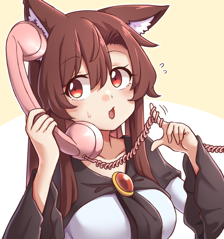 This is a pixiv picture whose title is Phone.