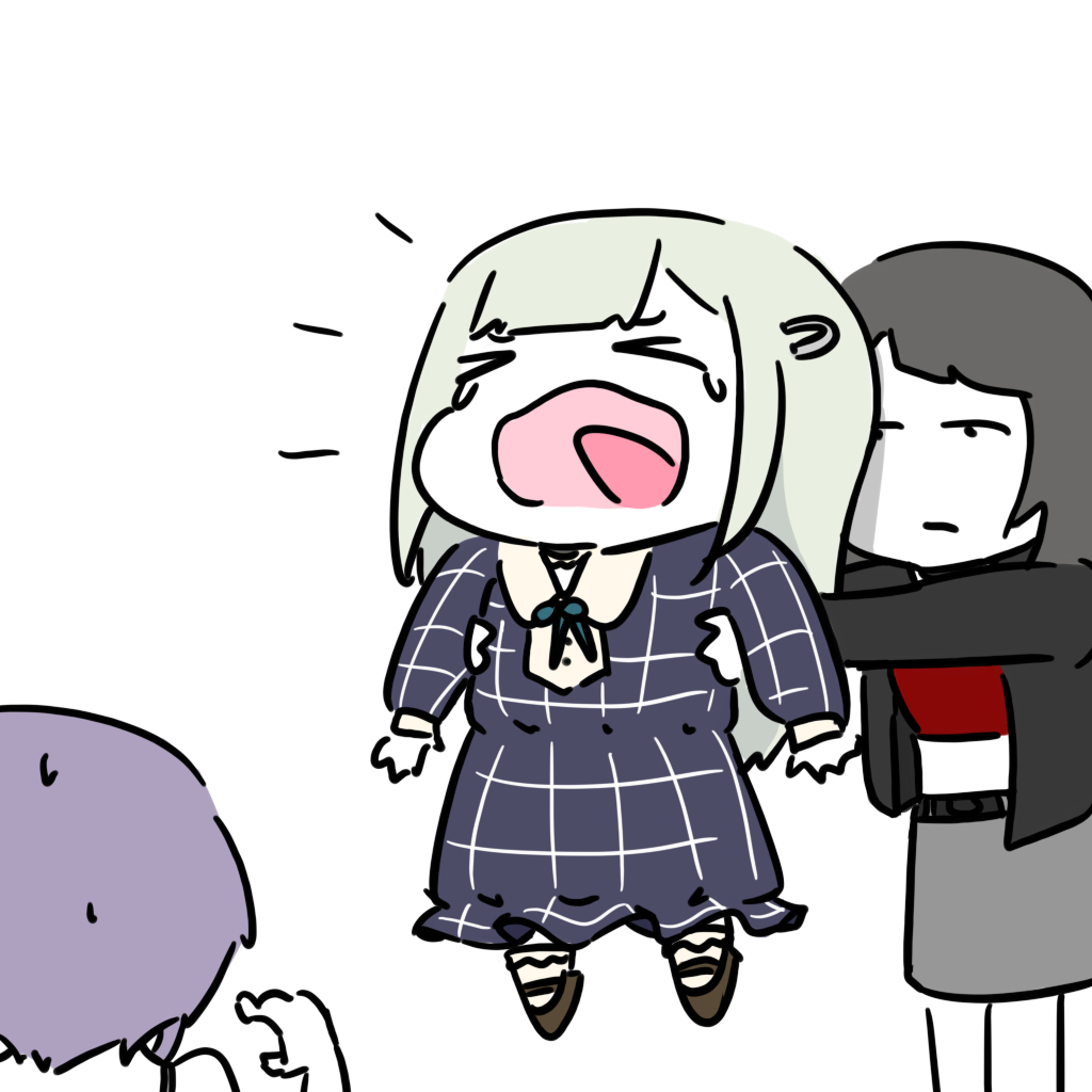 This is a pixiv picture whose title is 「換妳哄了-_-」.
