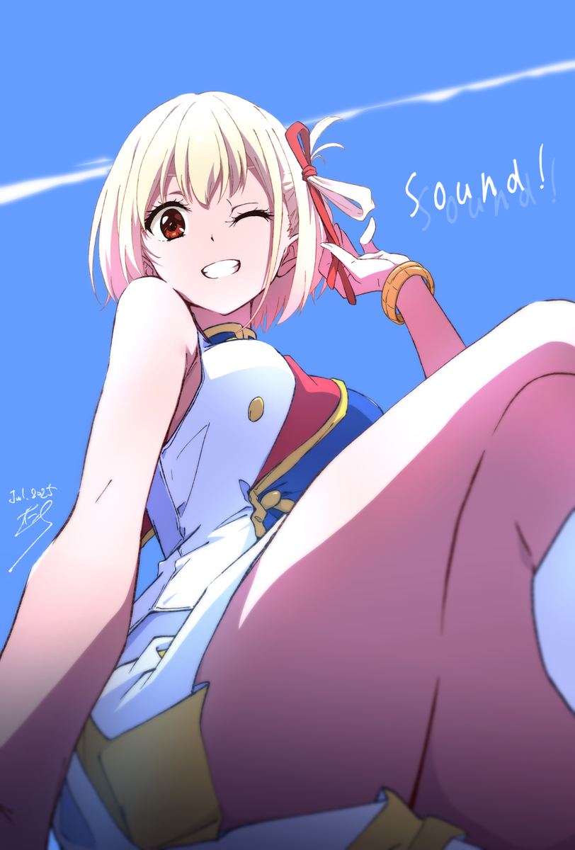 This is a pixiv picture whose title is リコリス・リコイル_60.