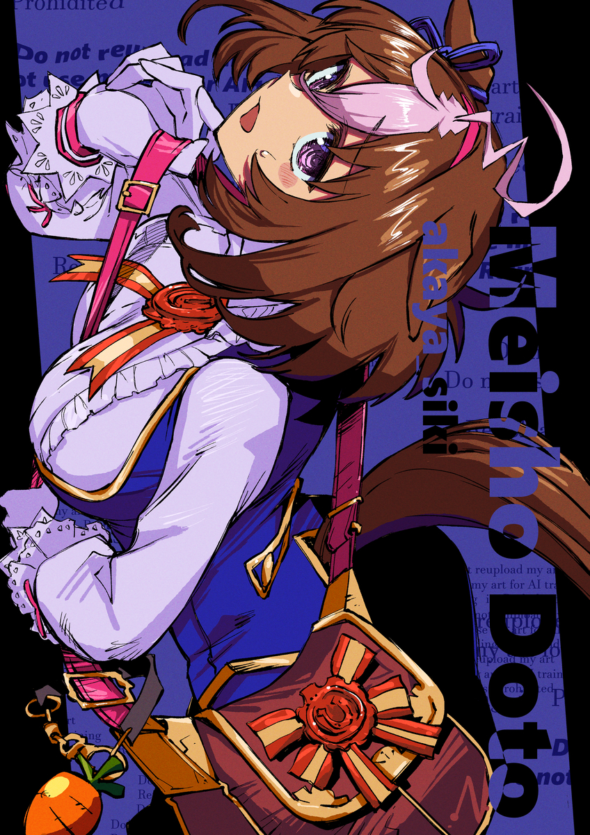 This is a pixiv picture whose title is メイショウドトウ.