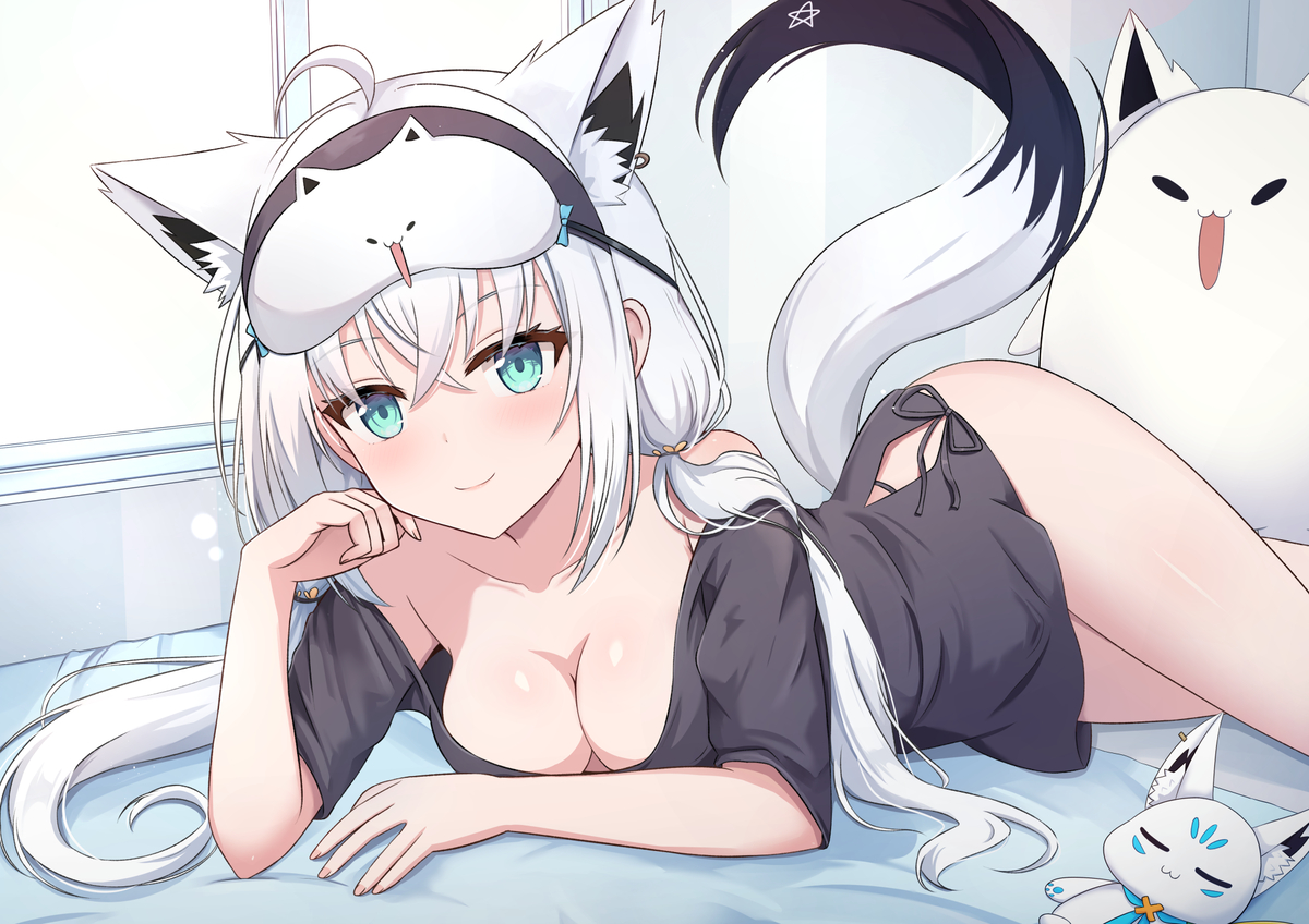 This is a pixiv picture whose title is 白上フブキ.