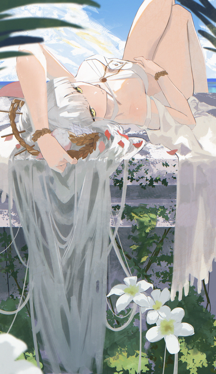 This is a pixiv picture whose title is Platinum.