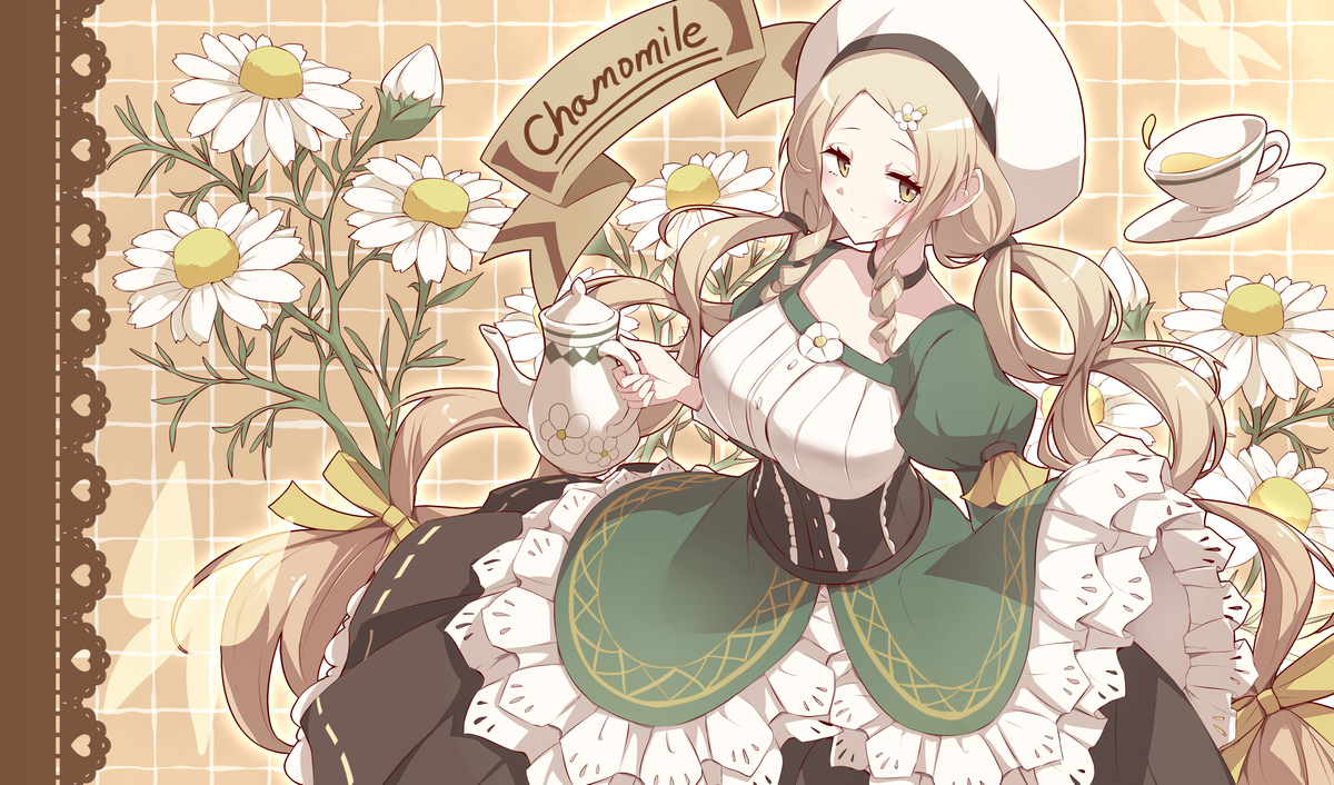 This is a pixiv picture whose title is カモミールちゃん.
