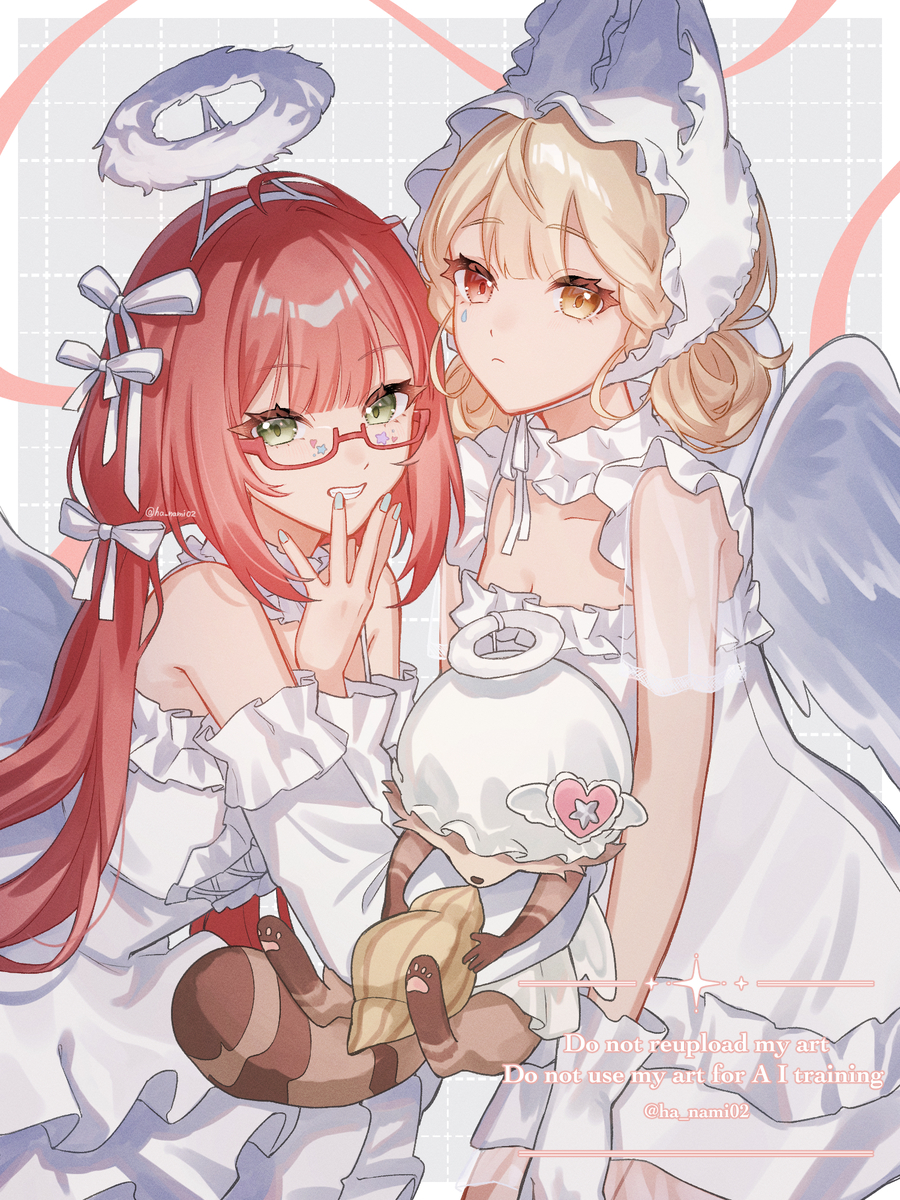This is a pixiv picture whose title is 柚葉とアリス.