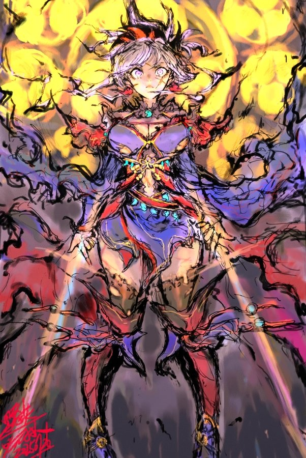 This is a pixiv picture whose title is 空位・宮本武蔵.