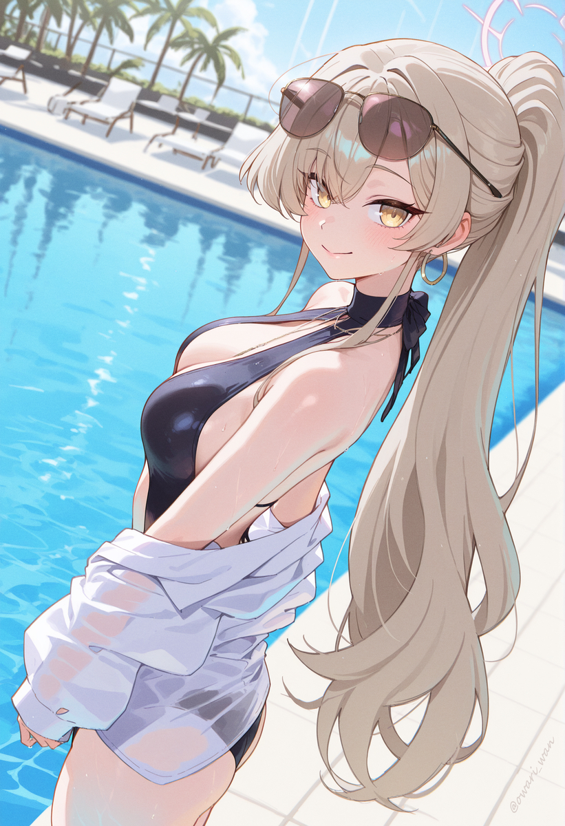 This is a pixiv picture whose title is ナギサ.