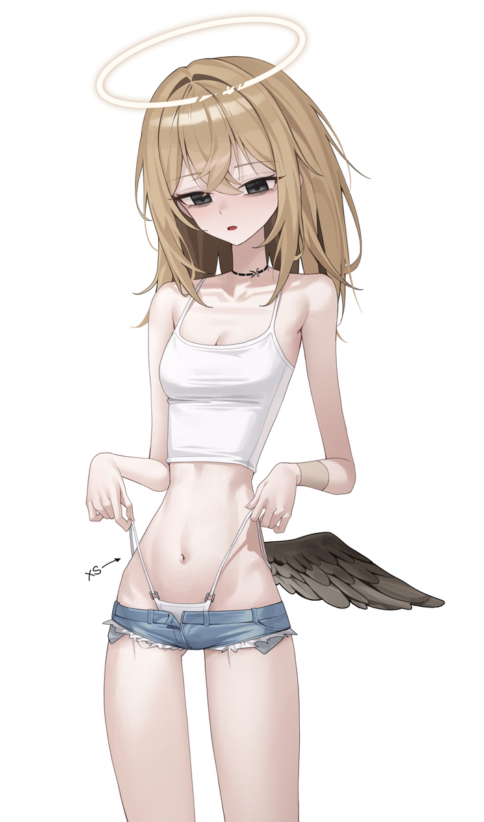 This is a pixiv picture whose title is やっぱりXXSサイズを買うべきだっ.