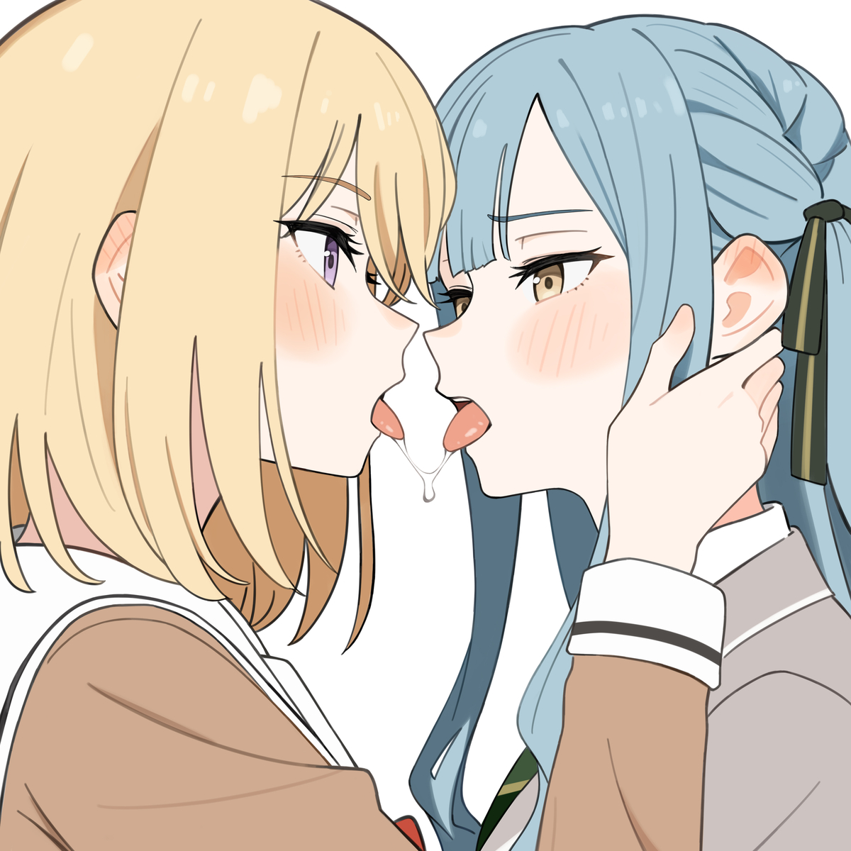 This is a pixiv picture whose title is 牽絲戲.