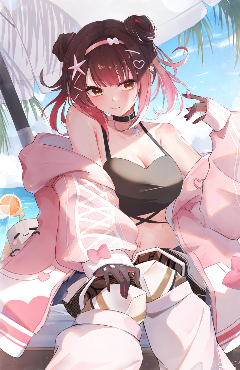 This is a pixiv picture whose title is Roboco Summer.
