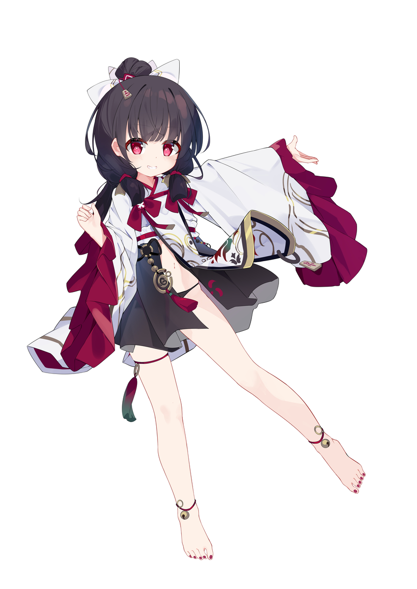 This is a pixiv picture whose title is 龙小玉仿游戏立绘.