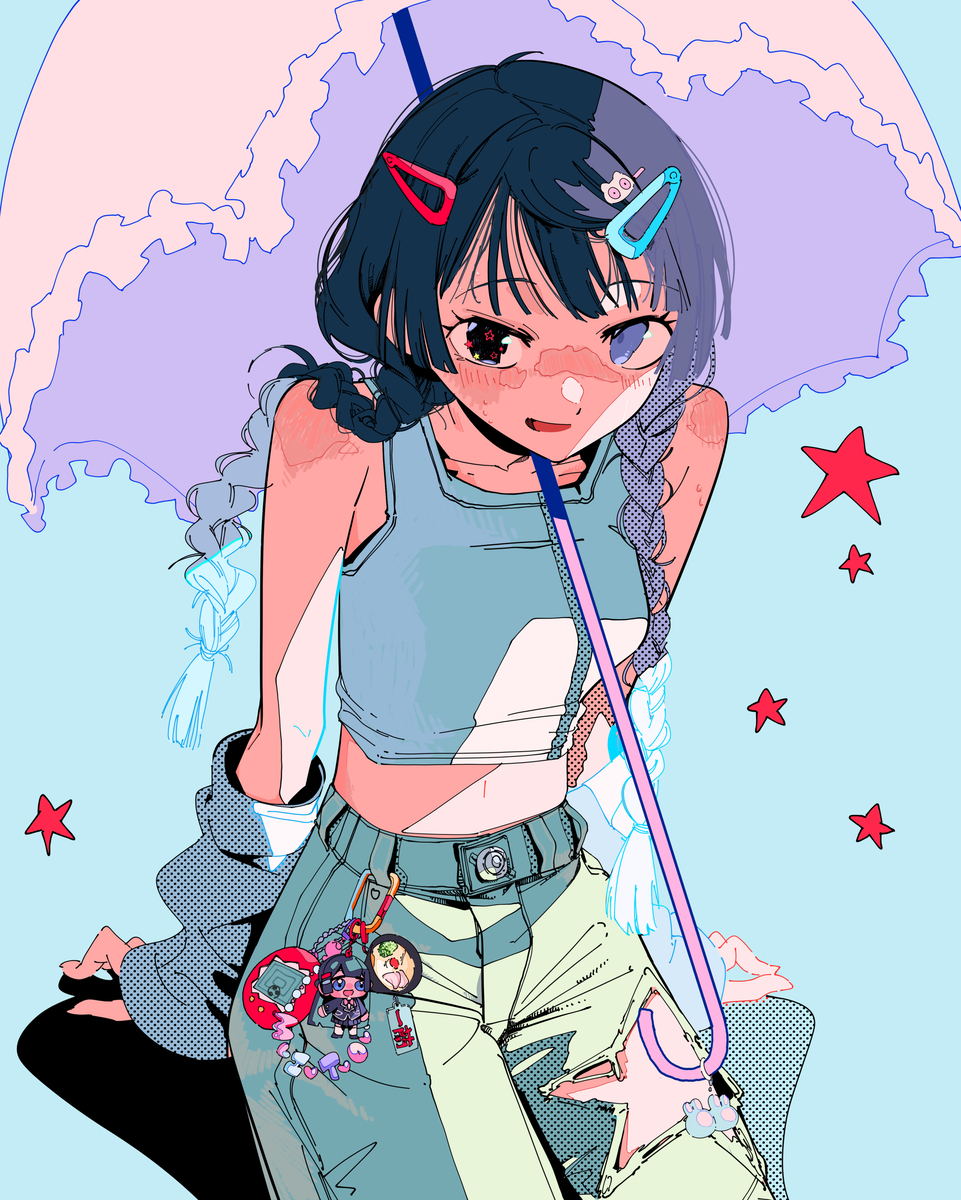 This is a pixiv picture whose title is 散歩配信好き.