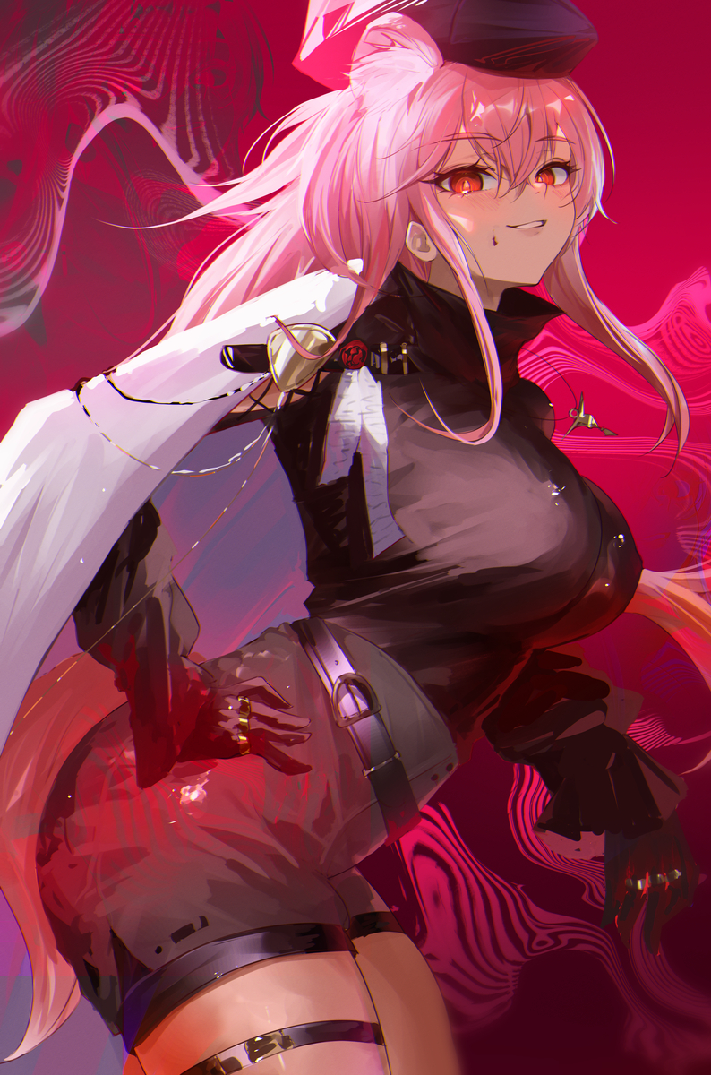 This is a pixiv picture whose title is Gravel - Modeling Night 💟.