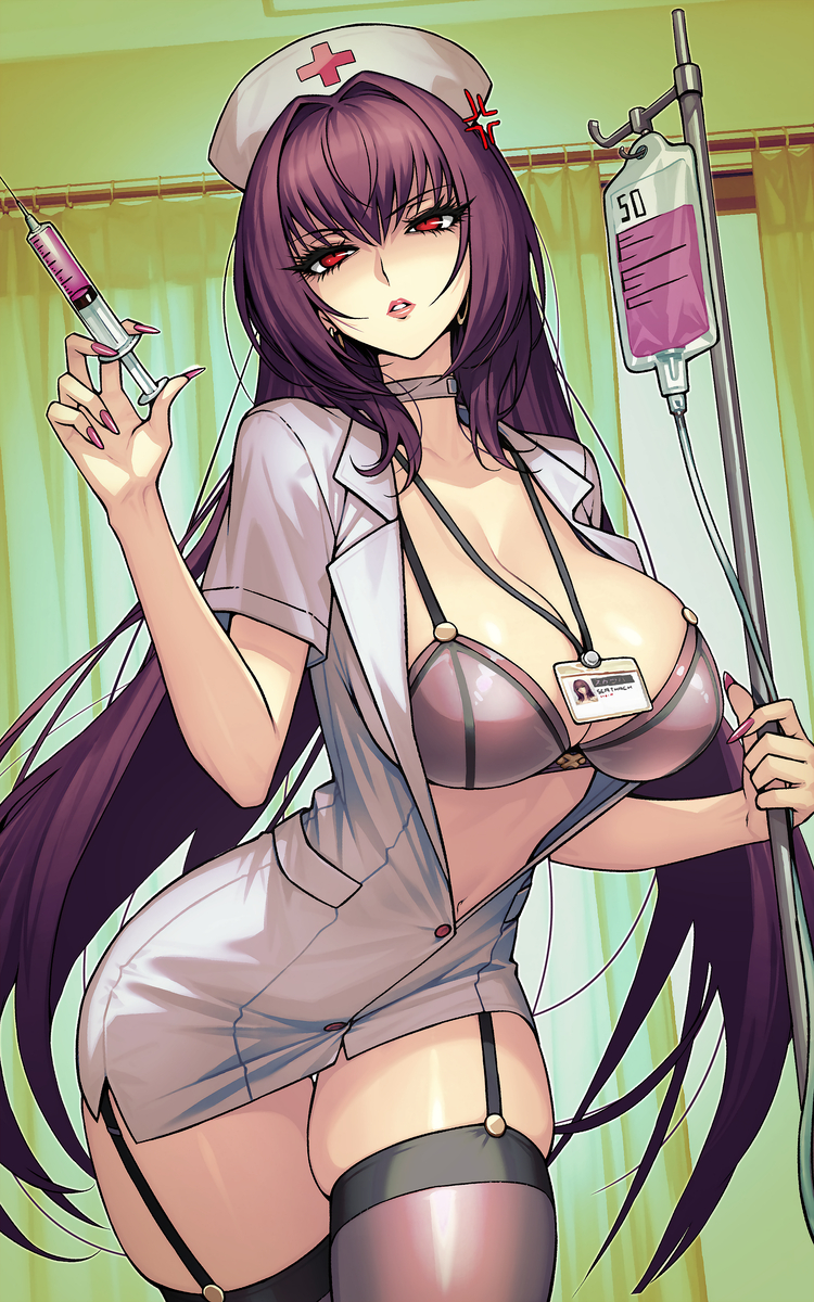 This is a pixiv picture whose title is 💉.