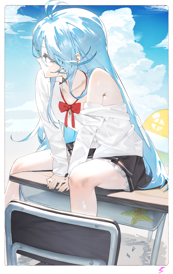 This is a pixiv picture whose title is 🛸.