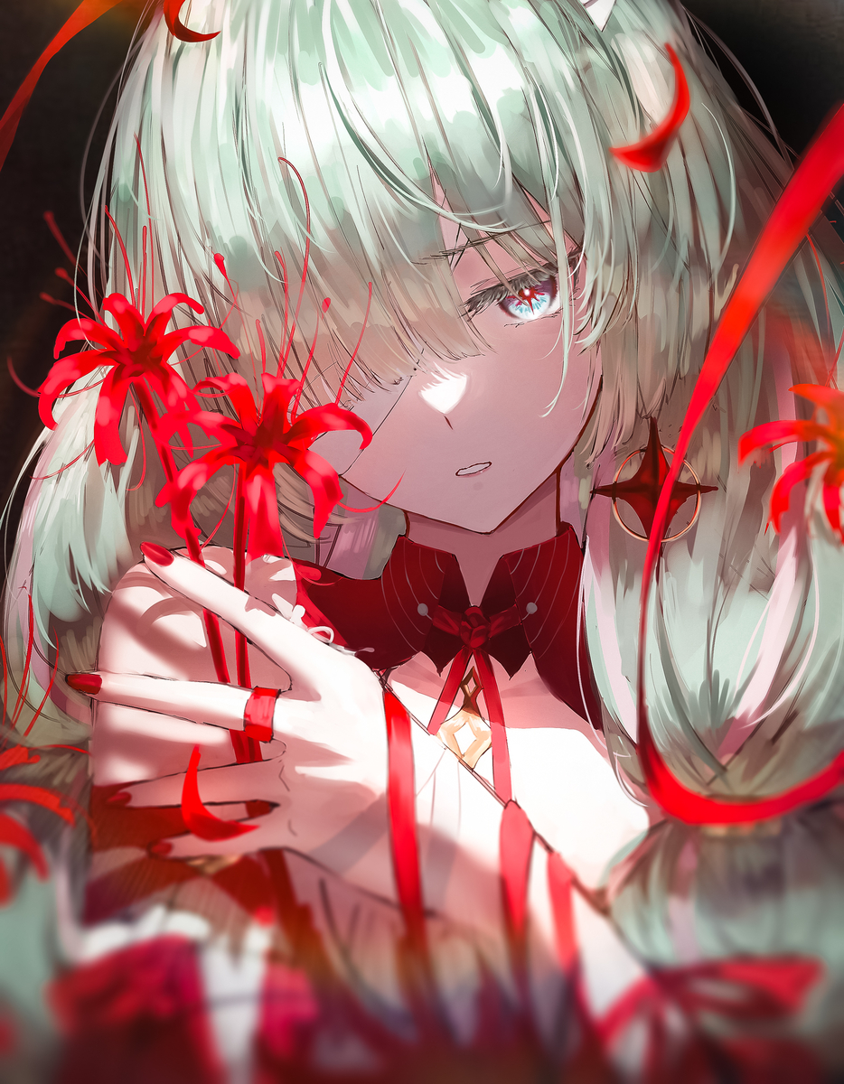 This is a pixiv picture whose title is 弗洛洛.