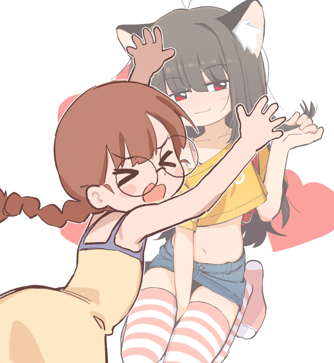 This is a pixiv picture whose title is ダメ！.