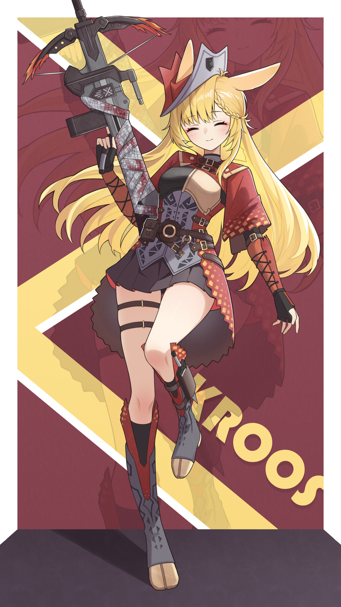 This is a pixiv picture whose title is 水妖鸟克洛丝.