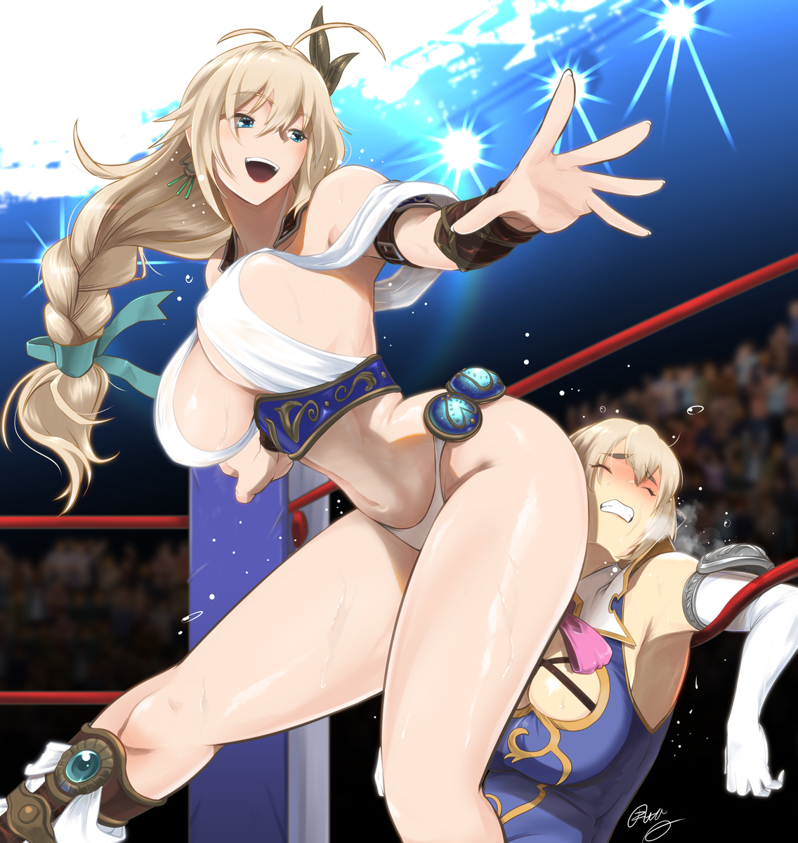 This is a pixiv picture whose title is リクエスト作品　　双丘のグラディアトリクス.