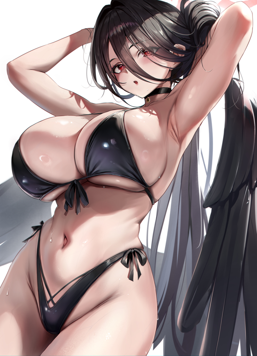 This is a pixiv picture whose title is ハスミ.