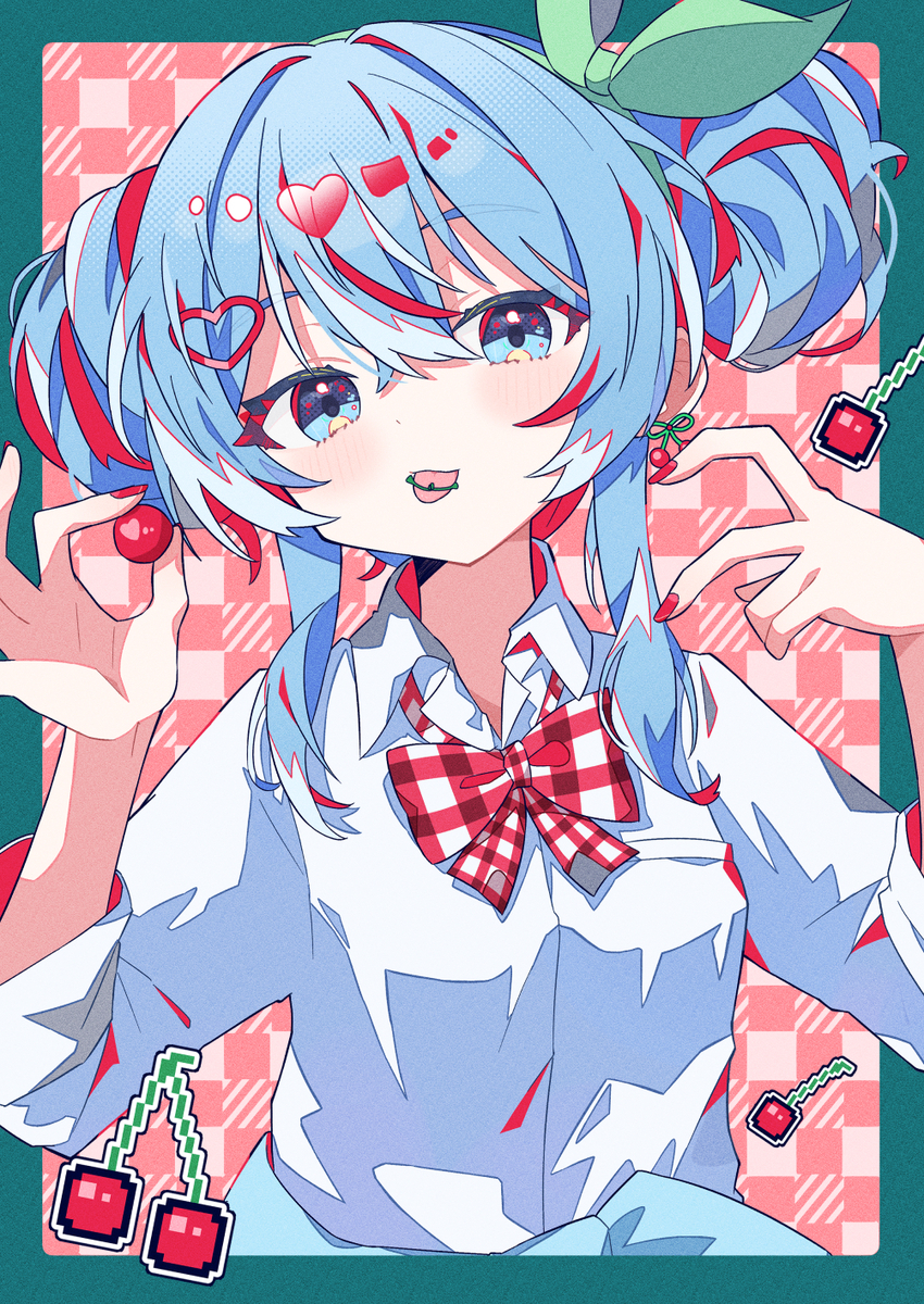 This is a pixiv picture whose title is チェリーポップ.
