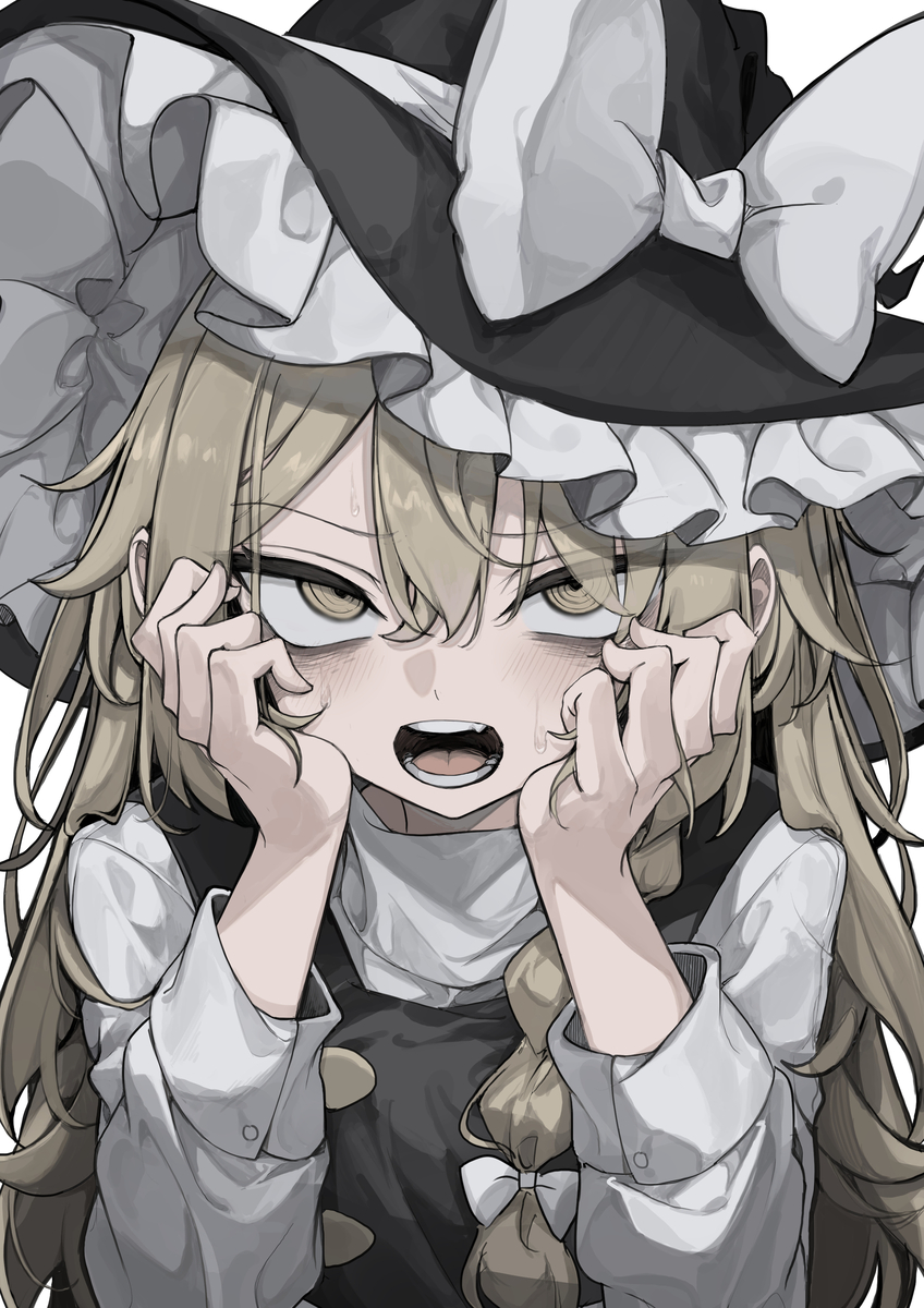 This is a pixiv picture whose title is 魔理沙.