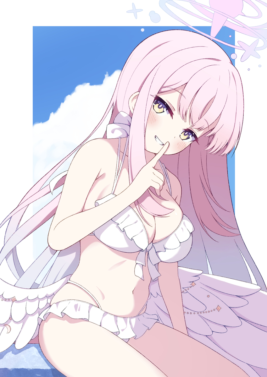 This is a pixiv picture whose title is ミカ ヒフミ.