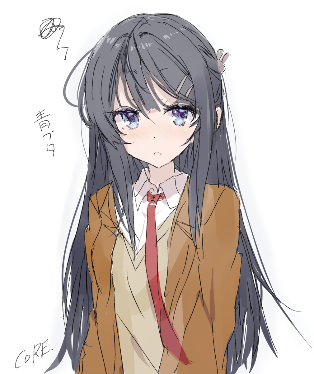 This is a pixiv picture whose title is 桜島麻衣ちゃん.