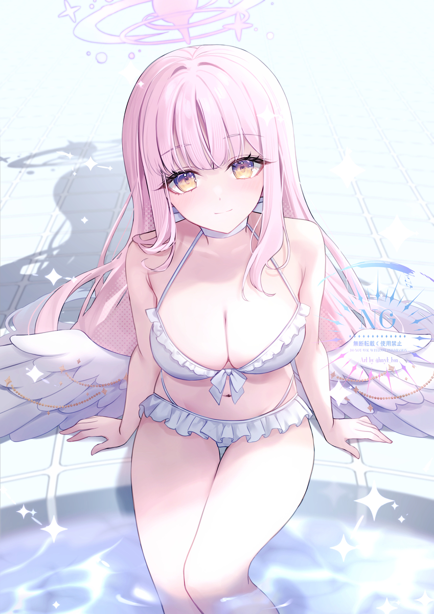 This is a pixiv picture whose title is 水着ミカ.