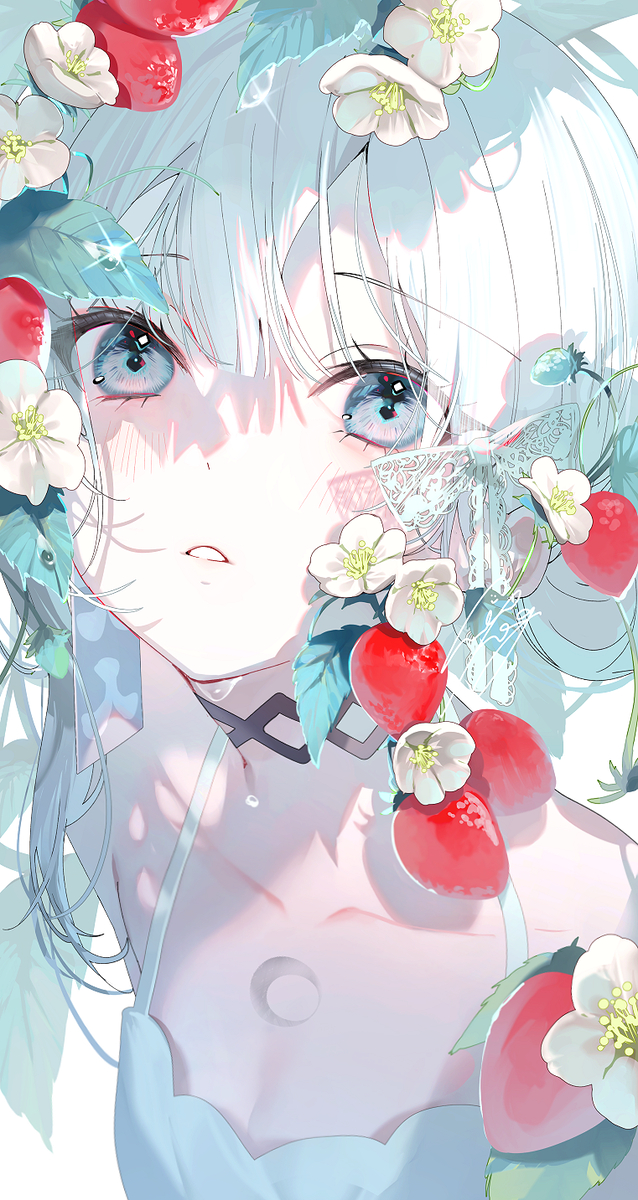 This is a pixiv picture whose title is 🍓🍓🍓.