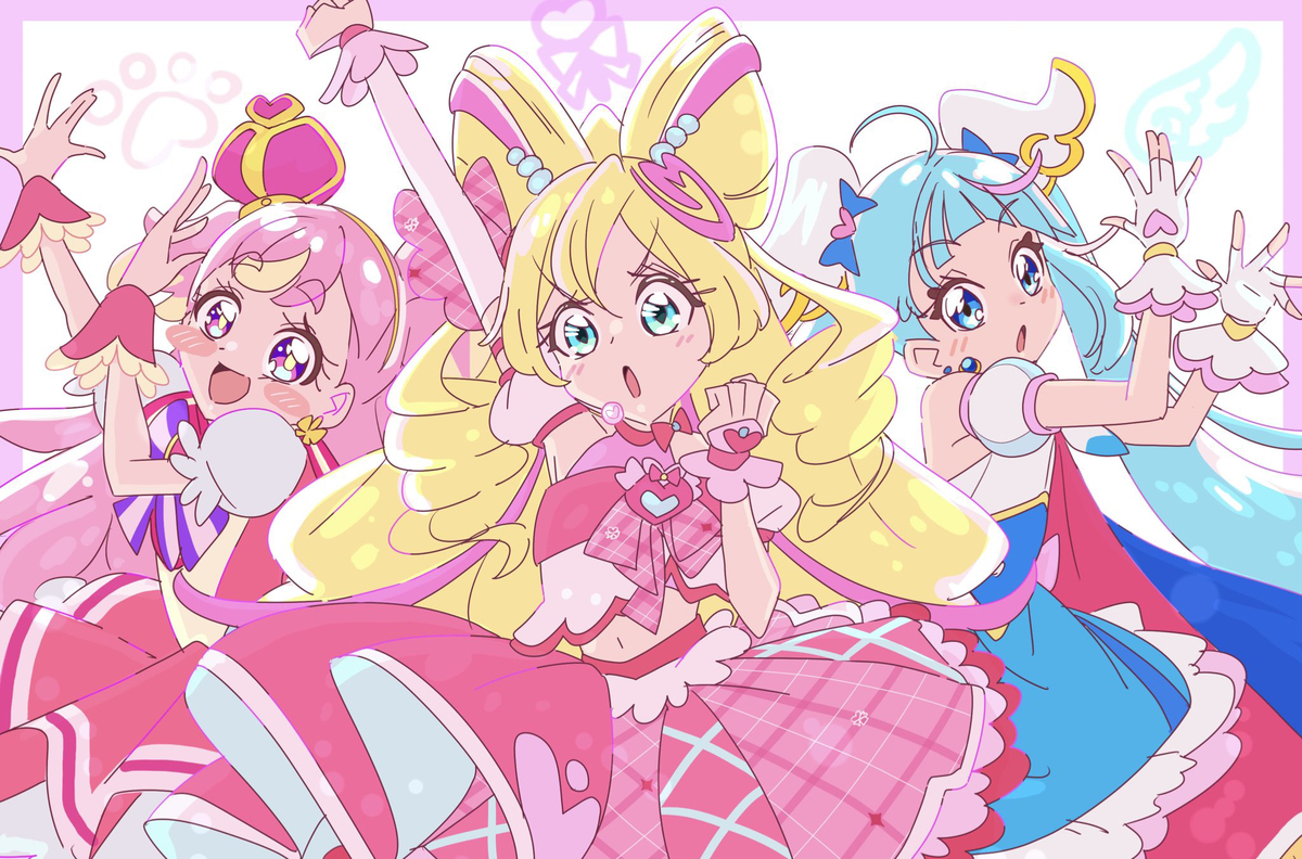 This is a pixiv picture whose title is 最近描いたプリキュアまとめ.