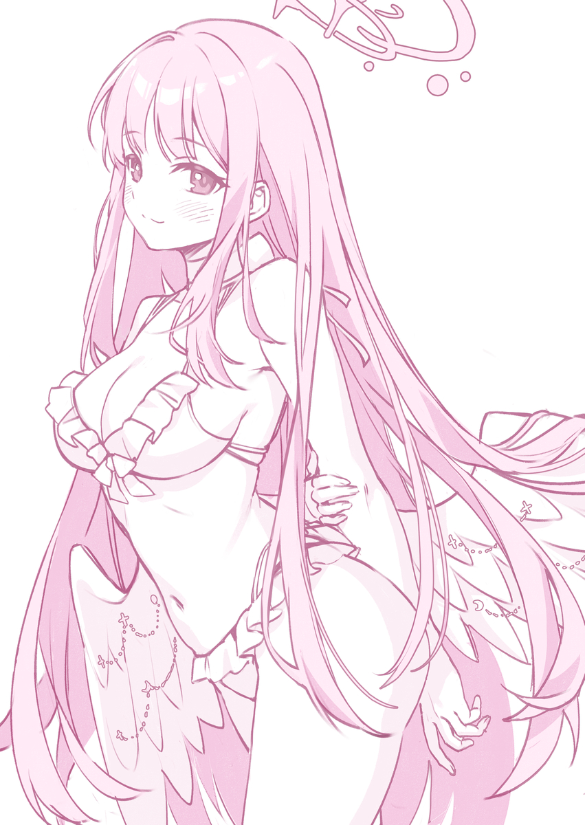 This is a pixiv picture whose title is 水着.