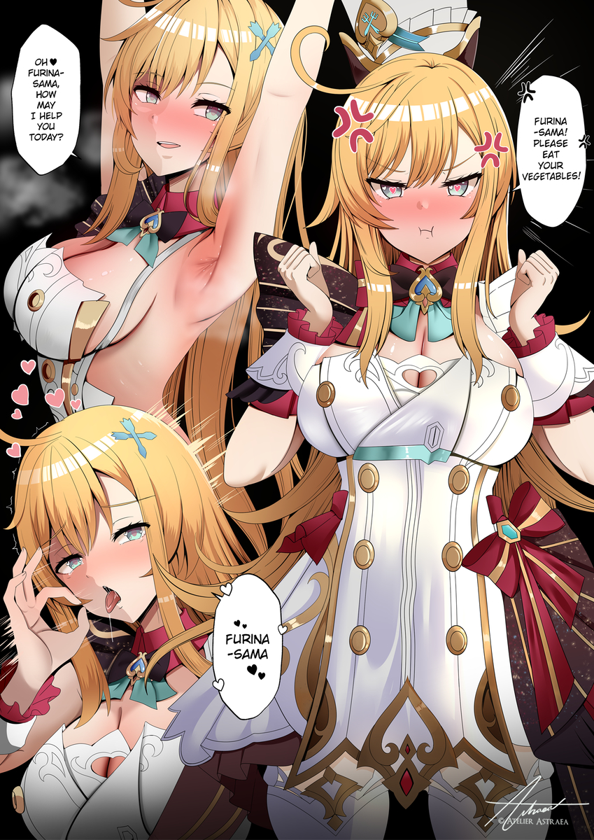 This is a pixiv picture whose title is Escoffier~ The Simp.