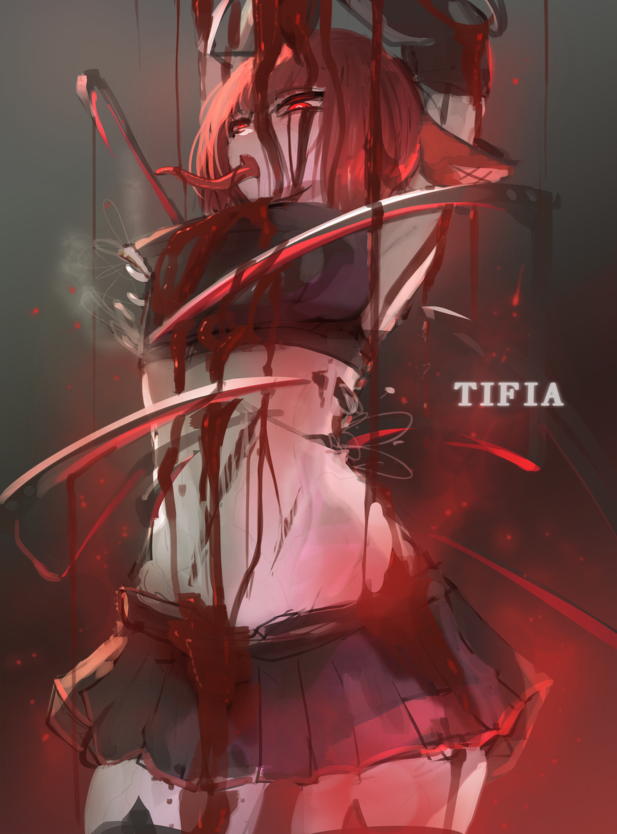 This is a pixiv picture whose title is TIFIA再生中.