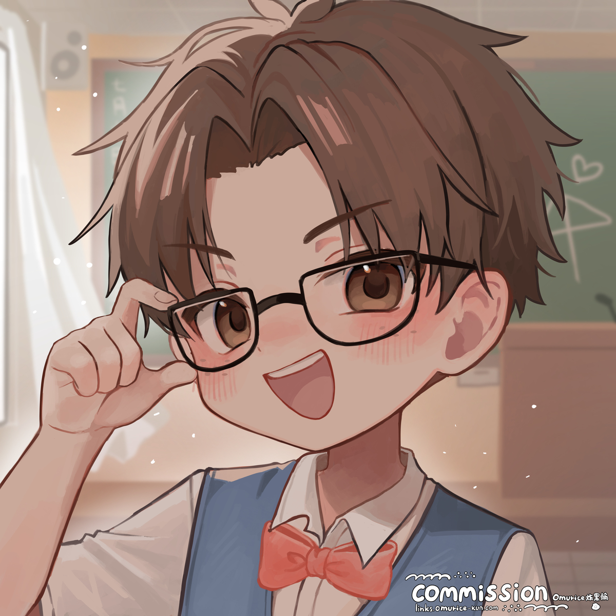 This is a pixiv picture whose title is ✌️Profile Comm.
