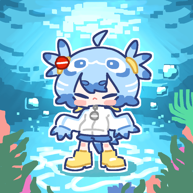 This is a pixiv picture whose title is 갬밍이.