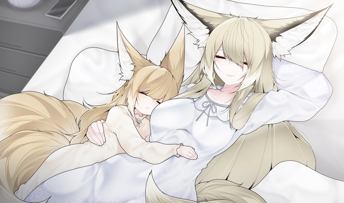 This is a pixiv picture whose title is morning.
