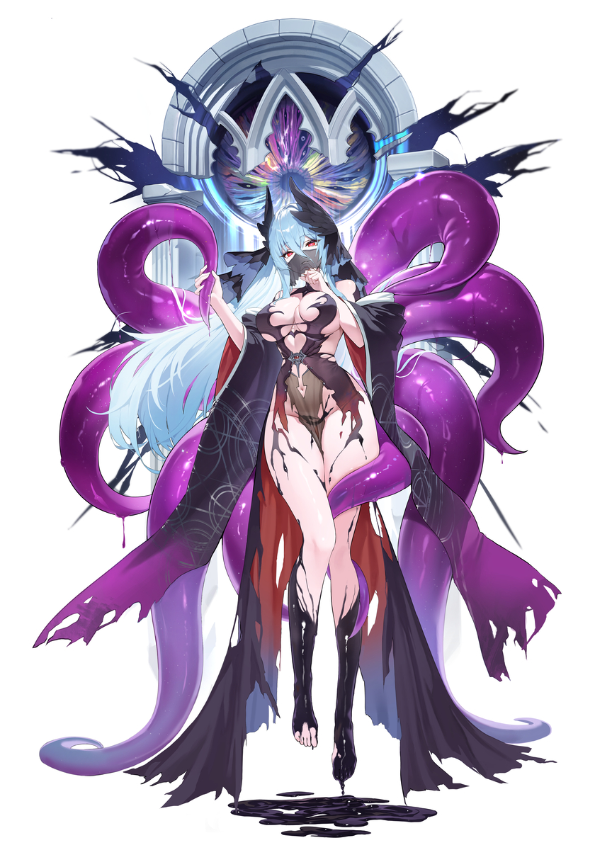This is a pixiv picture whose title is OC.