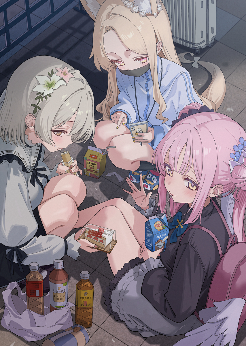 This is a pixiv picture whose title is ティーパーティー.