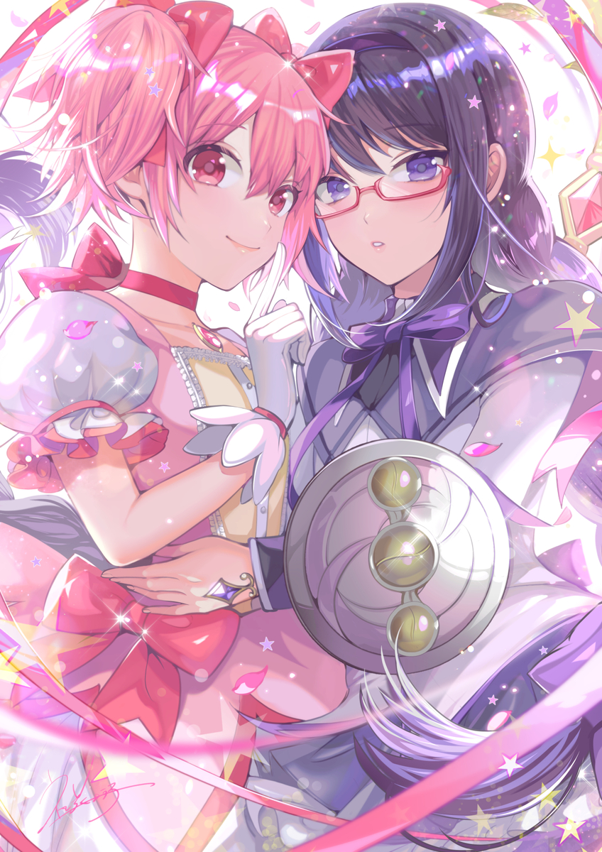 This is a pixiv picture whose title is homumado.
