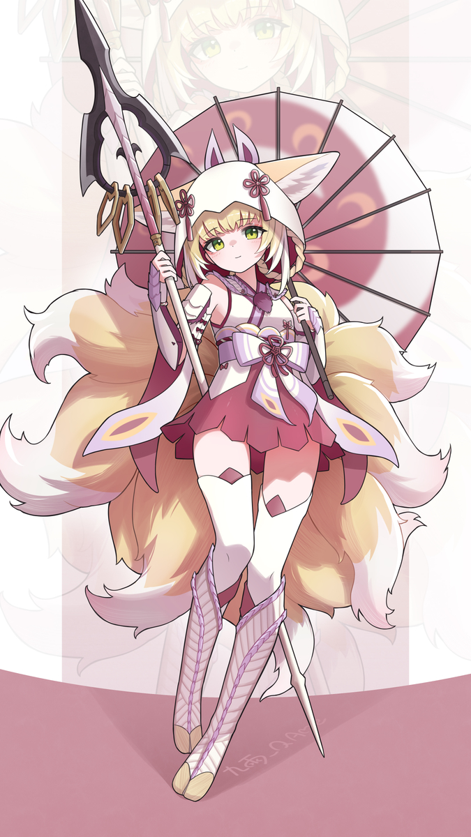 This is a pixiv picture whose title is 泡狐龙铃兰.