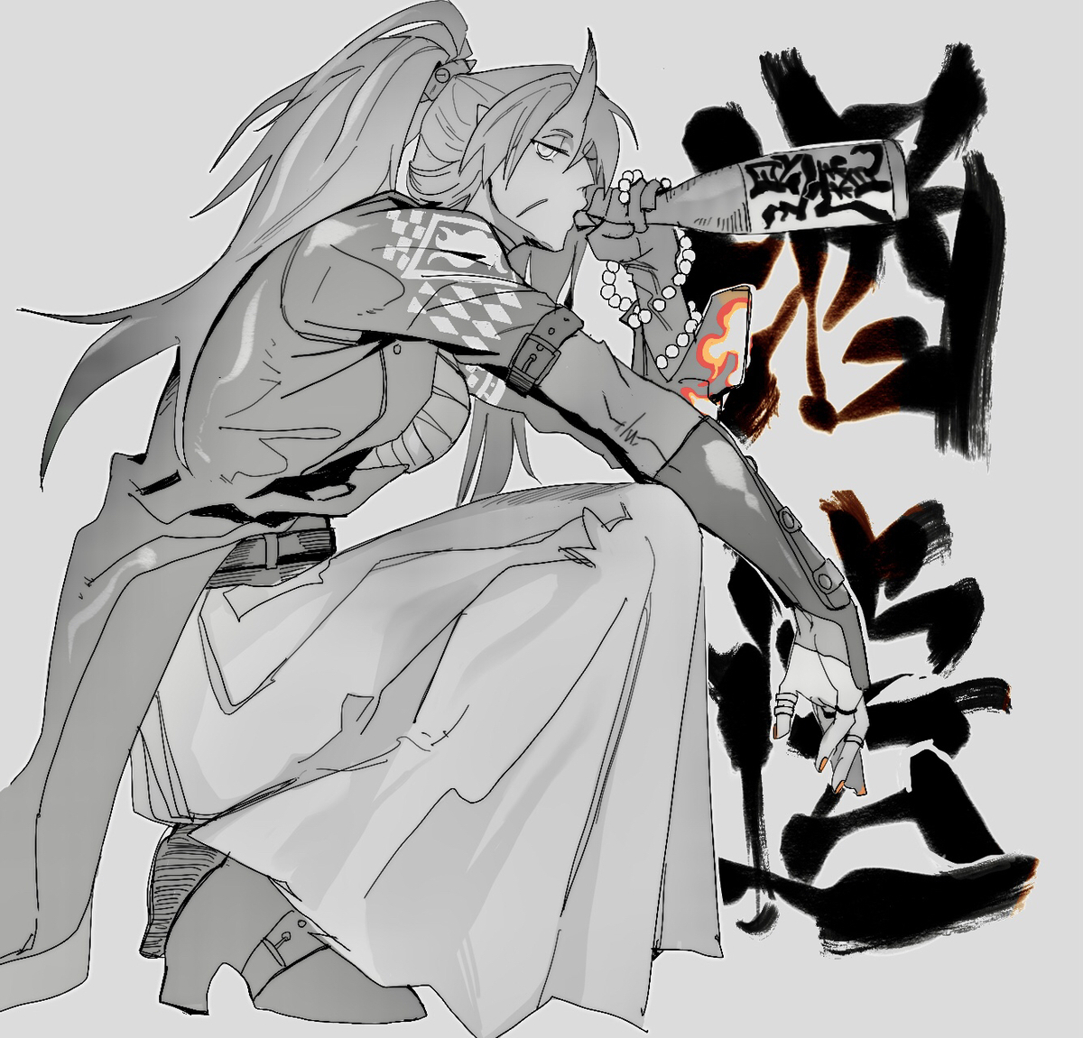 This is a pixiv picture whose title is 星熊你崛起吧.