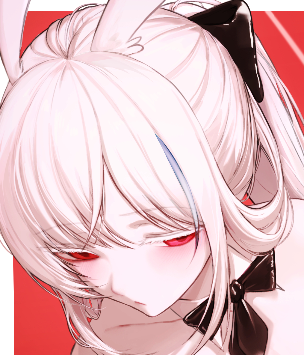 This is a pixiv picture whose title is 렌 바니걸.