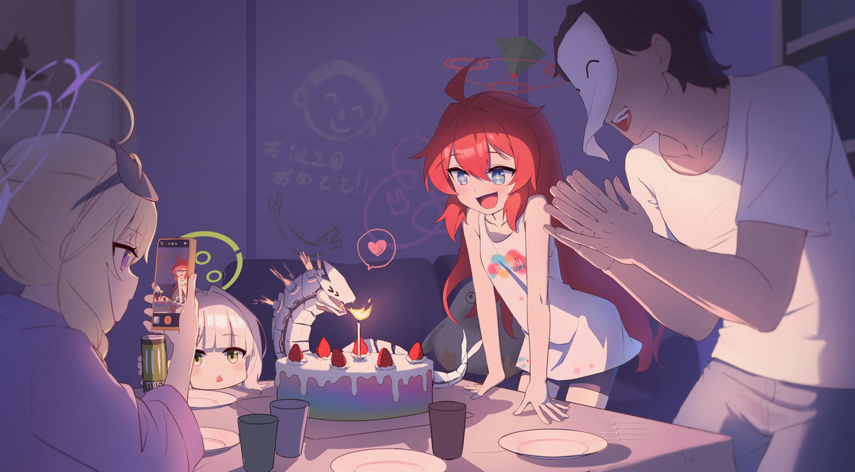 This is a pixiv picture whose title is マキちゃんー　お誕生日おめでとうー！！.