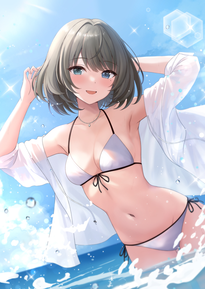 This is a pixiv picture whose title is 【C106】夏コミ新刊イラスト_高垣楓さん.