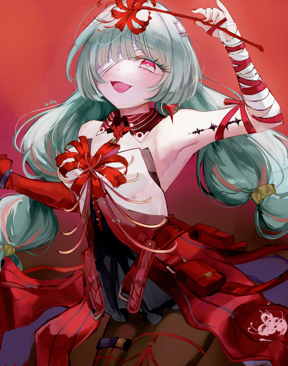 This is a pixiv picture whose title is フローヴァ.
