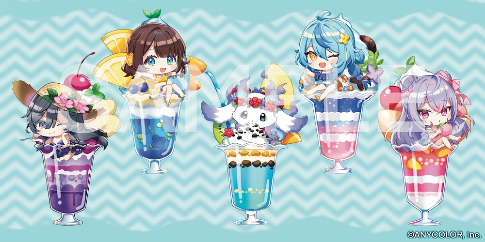 This is a pixiv picture whose title is パフェ乗りあやかき.