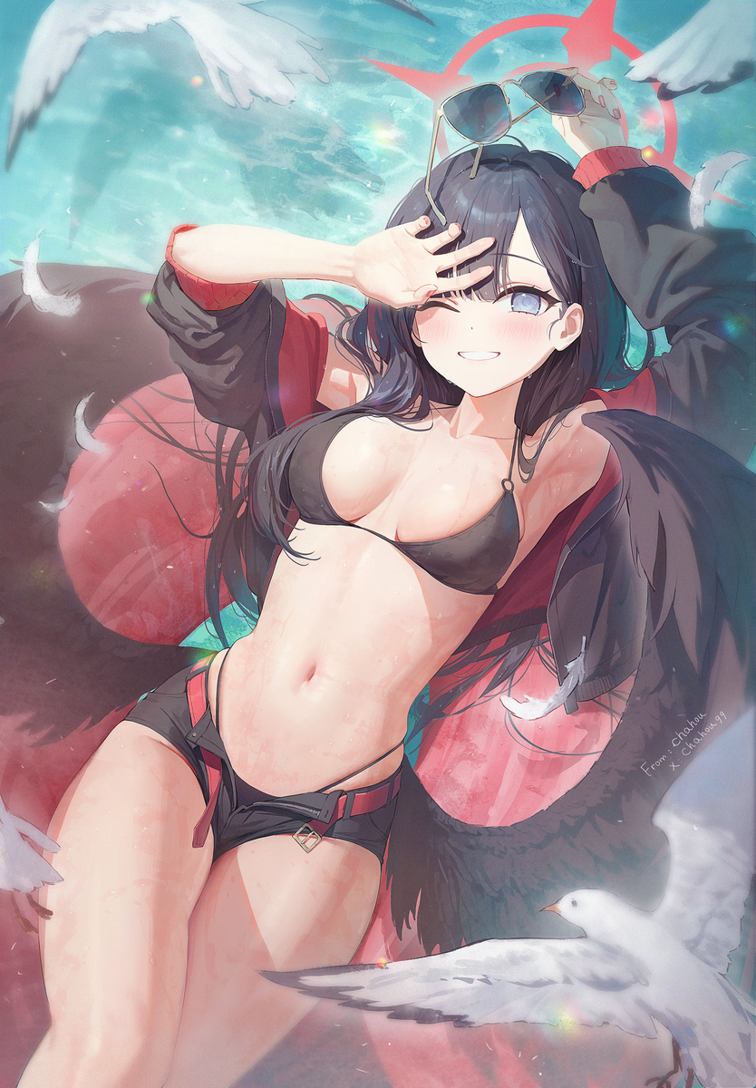 This is a pixiv picture whose title is 一花.